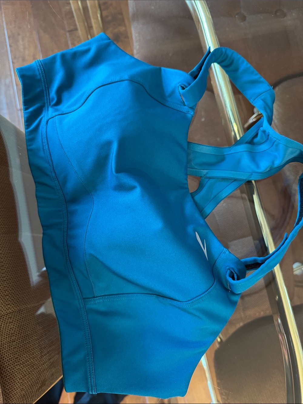 Brooks Teal Blue Sports Bra